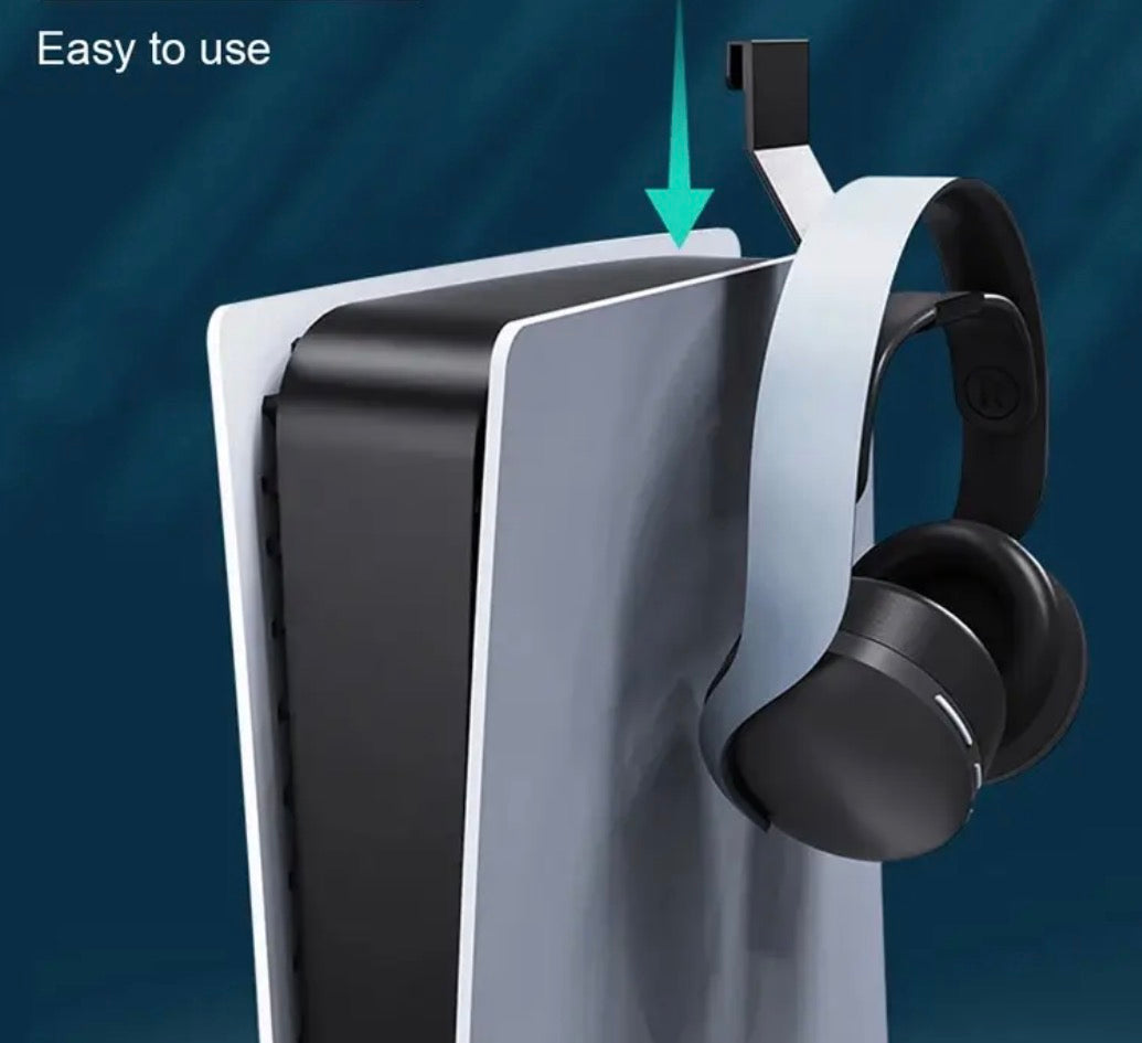 2 Stück PS5 Controller-Halter & Kopfhörerständer