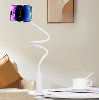 Universeller 360° drehbarer Handyhalter mit flexibler Gelenkarm.