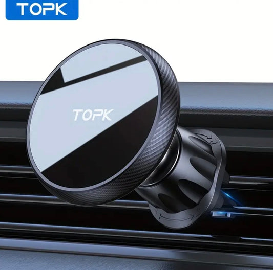 TOPK Magnetischer Handyhalter, Starker Halt Premium